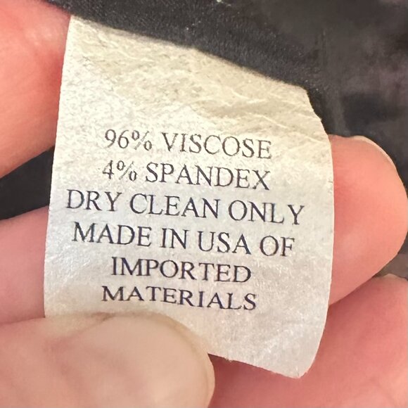 Caroline Rose Black Multi Colored Open Flowy Animal Print Cardigan - Size 3X - Picture 5 of 5